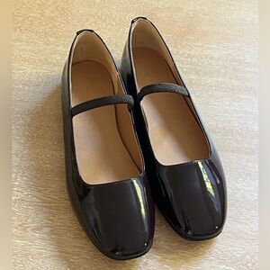 Madewell Brand New Burgundy Patent Leather Ballet Flats